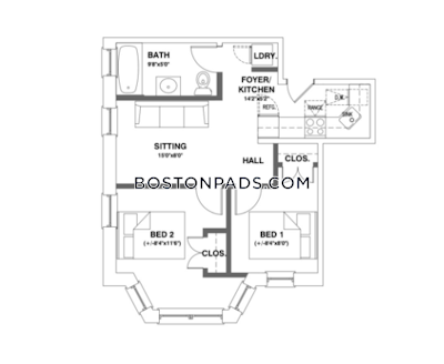 Northeastern/symphony Sunny 2 bed, 1 bath available now on Hemenway St in Boston Boston - $4,100 50% Fee