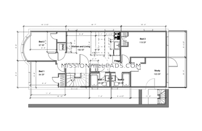 Roxbury 3 Bed 3 Bath BOSTON Boston - $4,100