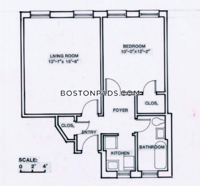 Fenway/kenmore Apartment for rent 1 Bedroom 1 Bath Boston - $3,350 50% Fee